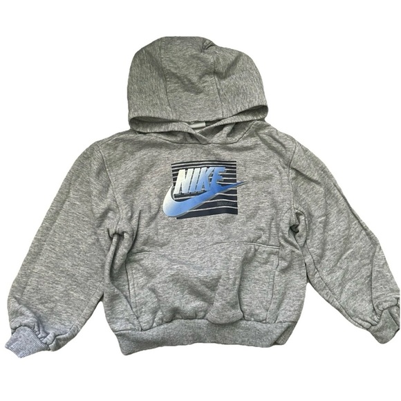 Toddler Nike Grey Sweatpant Sweatshirt Set Size 4T - Picture 4 of 5